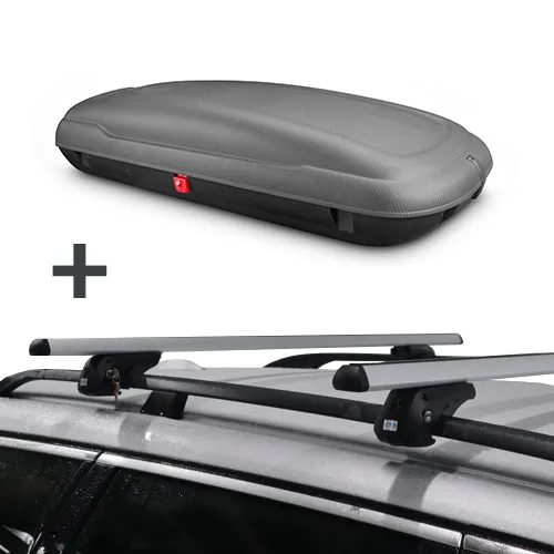 ArtPlast dakkoffer 400 liter + PerfectFit dakdragers Citroen C3 Picasso MPV vanaf 2009