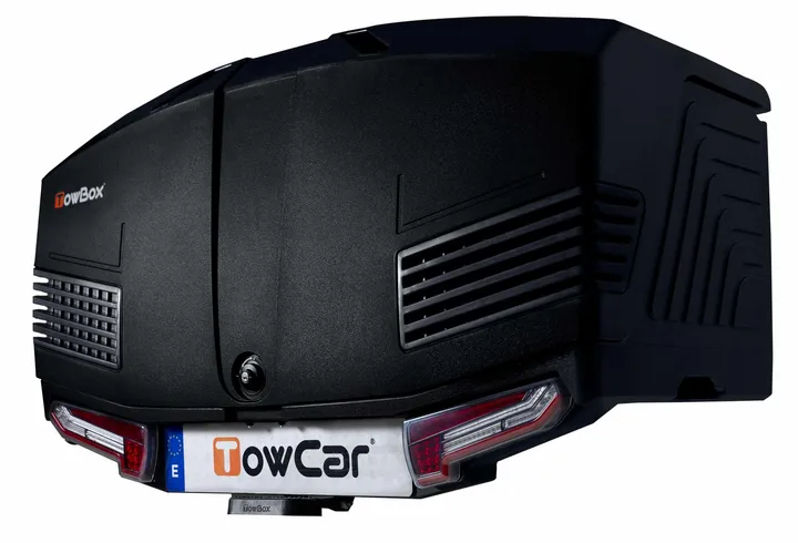 Towbox V3 - Trekhaakkoffer Zwart 400 L