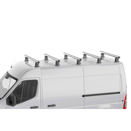 Dakdragers Nissan Nv400 - L3 2010 t/m 2021 set van 5 aluminium