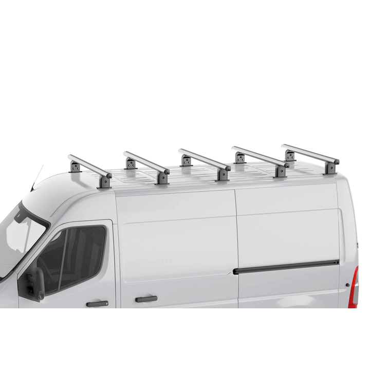 Dakdragers Nissan Nv400 - L3 2010 t/m 2021 set van 5 aluminium
