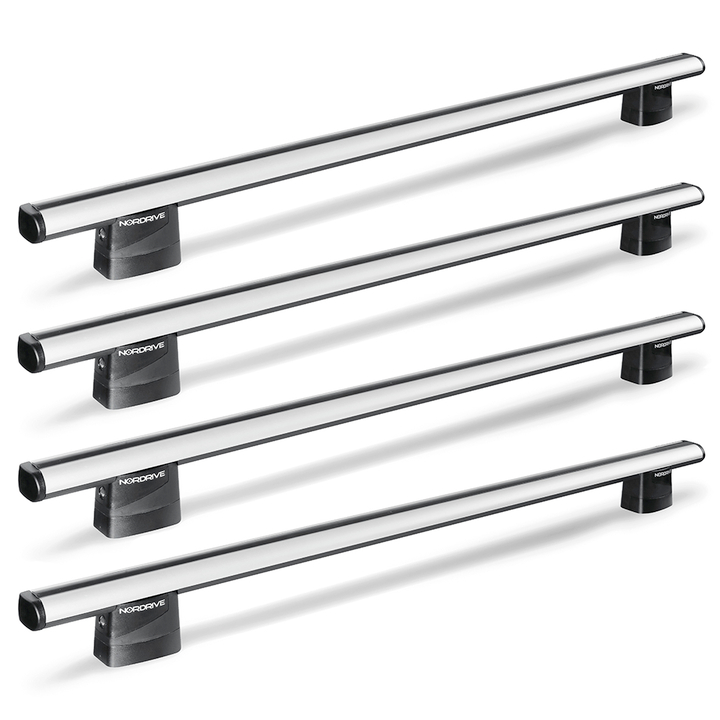 Nordrive dakdragers Mercedes Viano (met T-track) 09/2003 t/m 02/2014 set van 4 aluminium