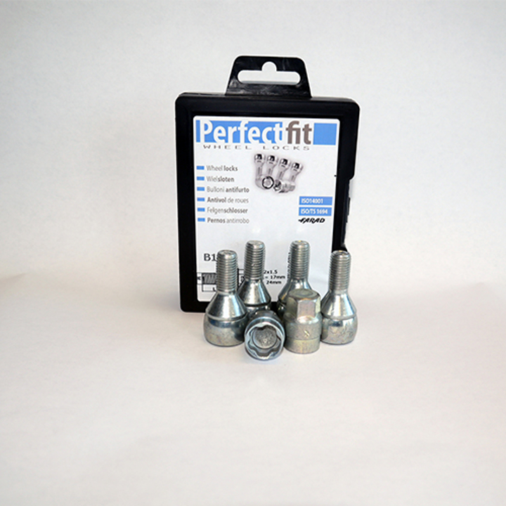 Wielslot/Velgslot speciaal voor Dacia Duster tot 12/2017 Complete set
